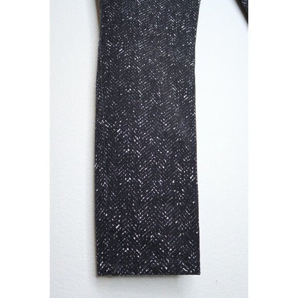 Banana Republic Pants Sloan Fit Slim Ankle Womens Size 4 Black Herringbone - Picture 9 of 12